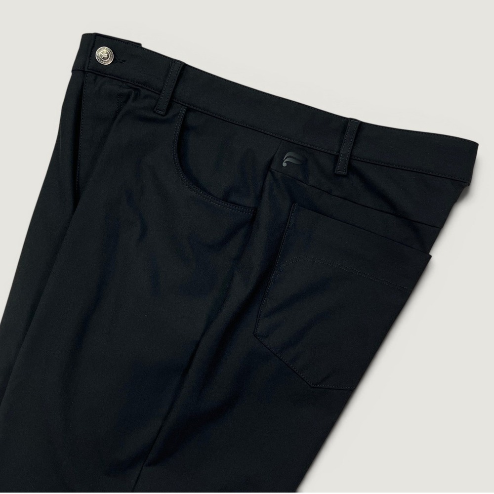 Fabletics Mens 30x34 (Fit 30x31) Only Pant Black Tech Stretch Straight Leg Golf